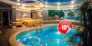 10 % скидки на посещение саун